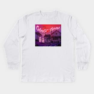 Ghost town Kids Long Sleeve T-Shirt